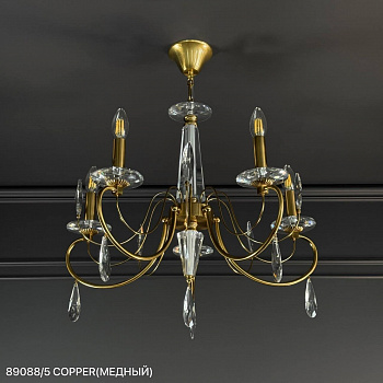 89088/5 COPPER (600*H425*H930 E14*5)  (Ряд А) (Ряд В) (4,6 кг)
