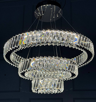 Диод Тросс 7906/600+400+200  CH (LED 100W*2) (1 ряд) (пульт)