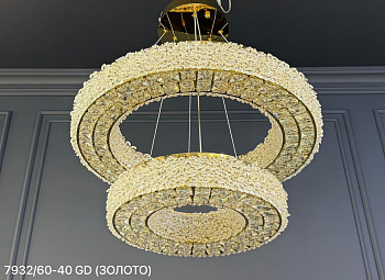 7932/600+400 GD LED (2 ряд)(Диодные) (пульт)