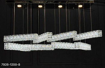 7926/1200-8 CH (1180*250*1100 (LED 150W*2) (0.11 m3) (19кг) (2 ряд)(Диодные) (пульт)