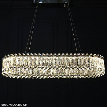 50907/L800*300 CH LED 112w (0,04 м3) (7,5 кг) (2 ряд)(Диодные) (пульт)